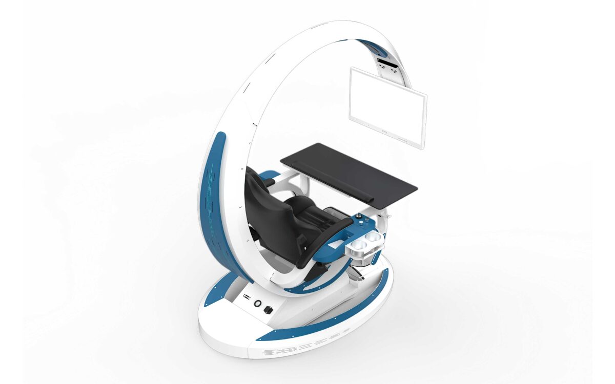 SHIN SMART WORKING AND GAMING DESK WITH RECLINER CHAIR | GAMING STATION - Image 42