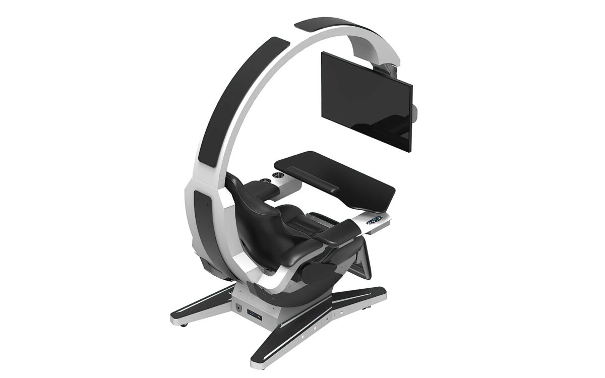 HAMISH ULTIMATE WORKING AND GAMING COMPUTER DESK WITH RECLINER - Image 33