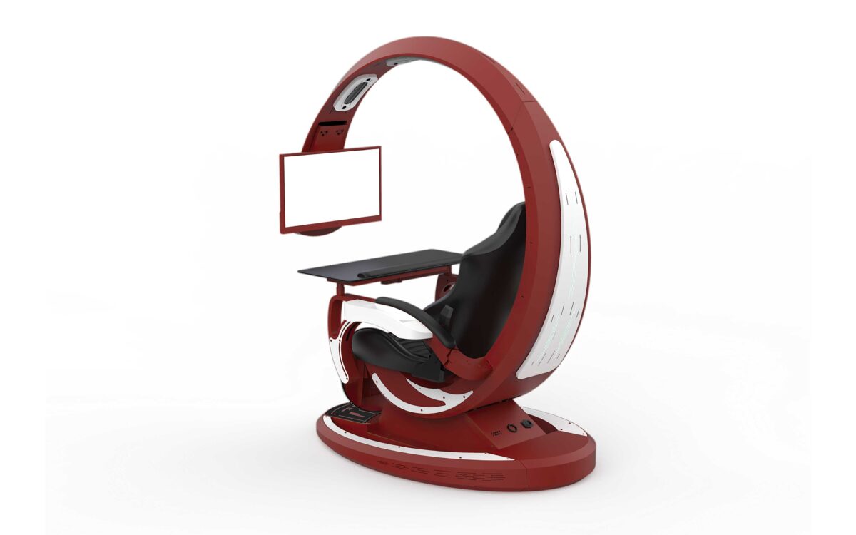 SHIN SMART WORKING AND GAMING DESK WITH RECLINER CHAIR | GAMING STATION - Image 36