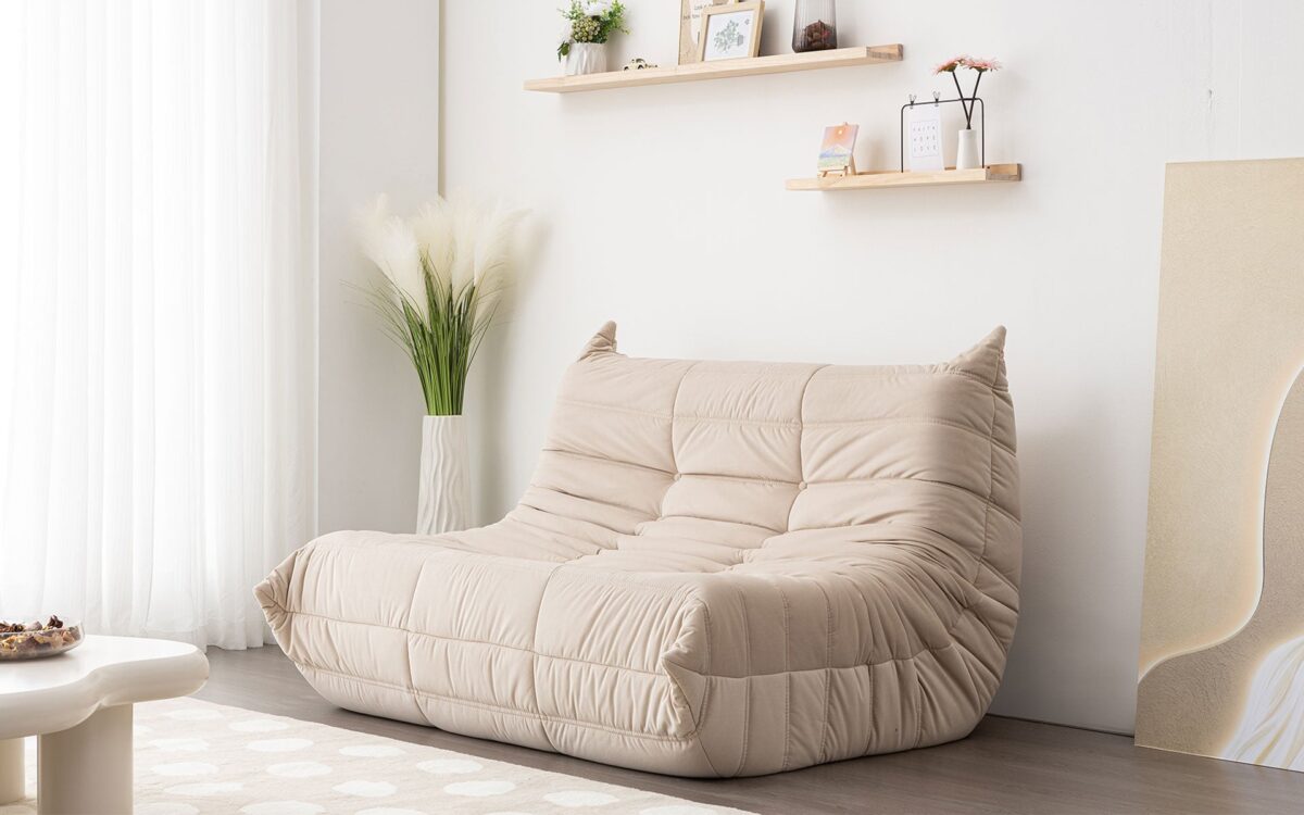 Linko Large Modern Tufted Lounge Chair - Image 9