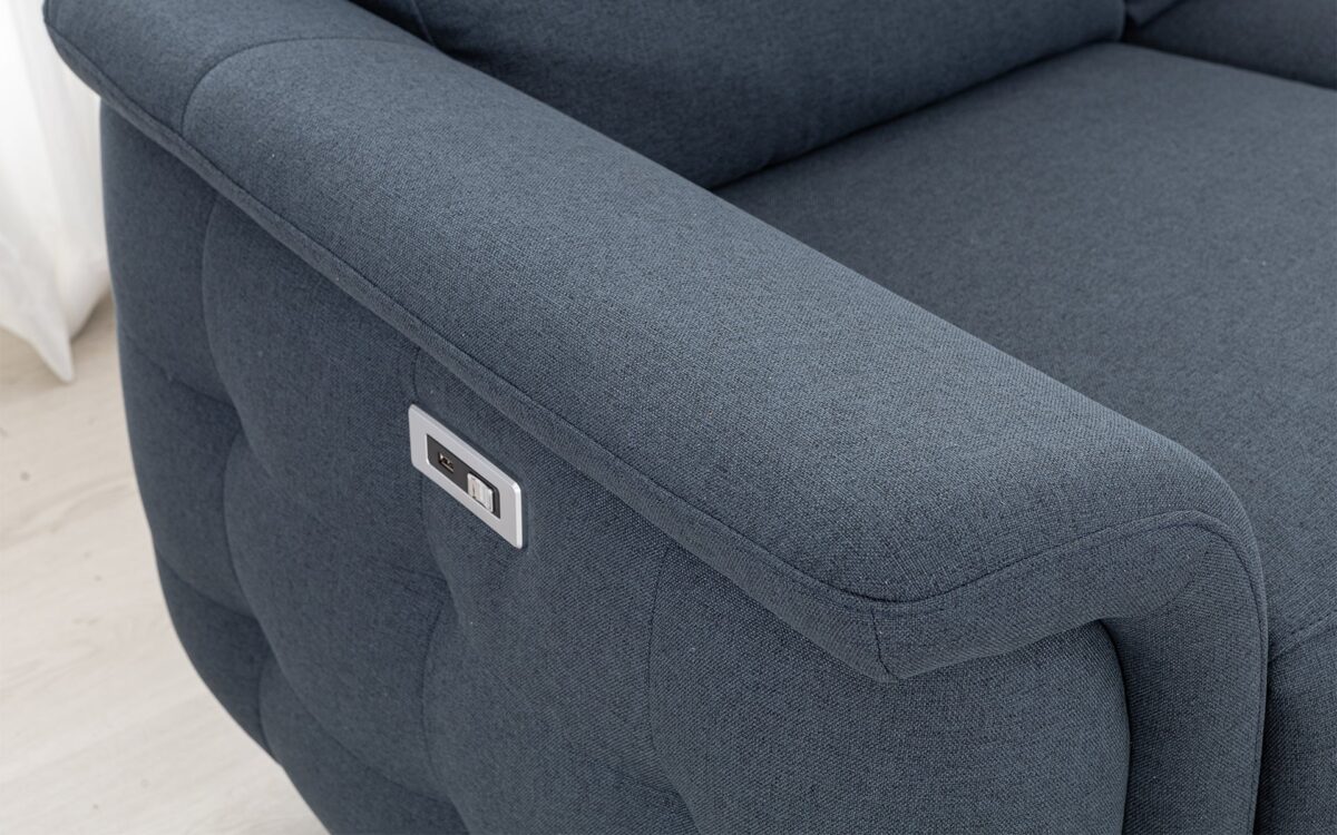 Zariah Modern Reclining Sectional - Image 6