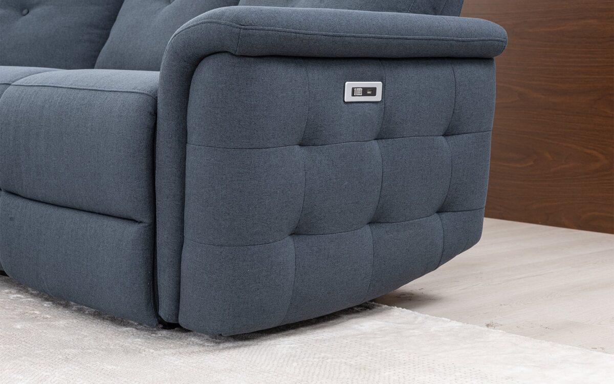 Zariah Modern Reclining Sectional - Image 7