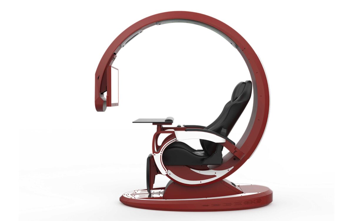 SHIN SMART WORKING AND GAMING DESK WITH RECLINER CHAIR | GAMING STATION - Image 35