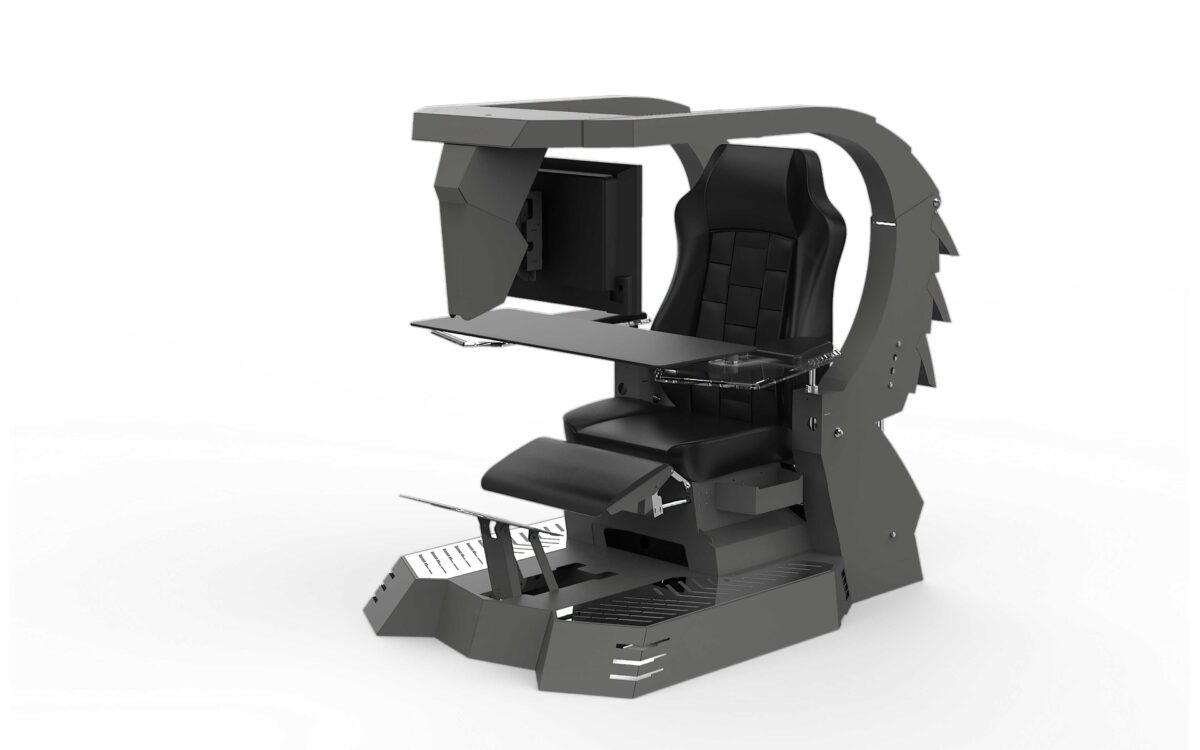 Talon Space Working And Gaming Station | All In One Working and Gaming Chair - Image 29
