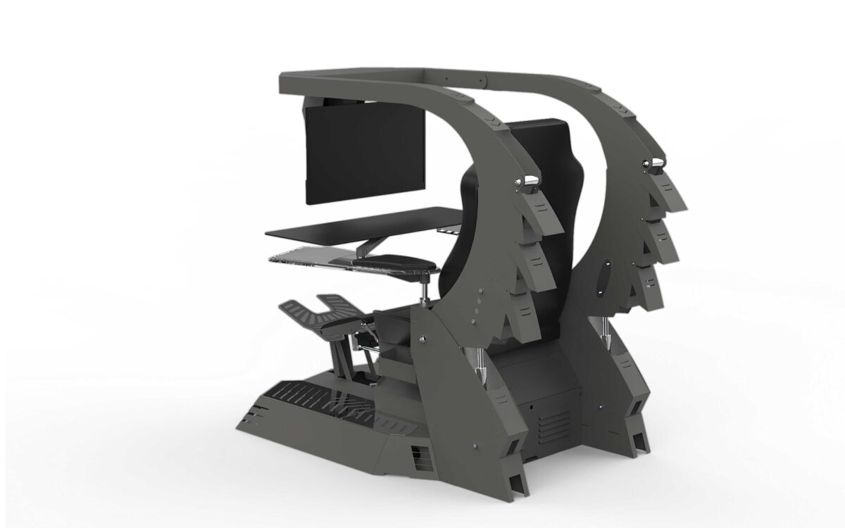 Talon Space Working And Gaming Station | All In One Working and Gaming Chair - Image 31