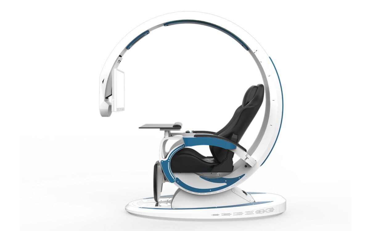 SHIN SMART WORKING AND GAMING DESK WITH RECLINER CHAIR | GAMING STATION - Image 41