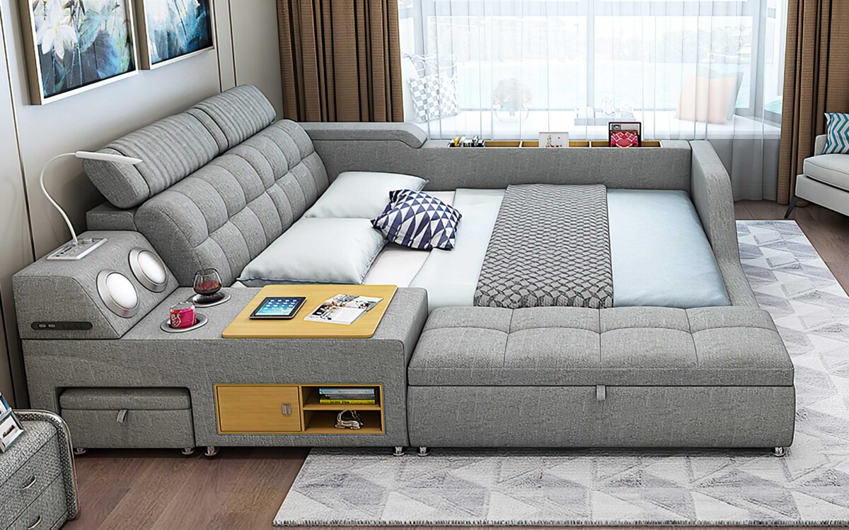 Athena Modern Multifunctional Smart Bed - Image 2