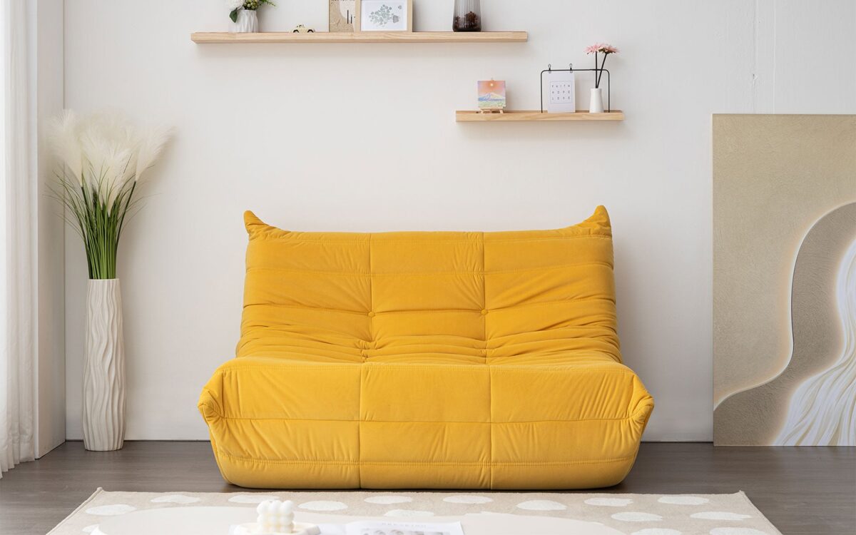 Linko Large Modern Tufted Lounge Chair - Image 2