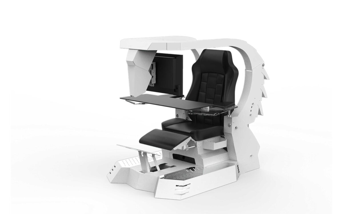 Talon Space Working And Gaming Station | All In One Working and Gaming Chair - Image 39