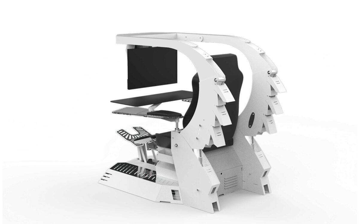 Talon Space Working And Gaming Station | All In One Working and Gaming Chair - Image 41