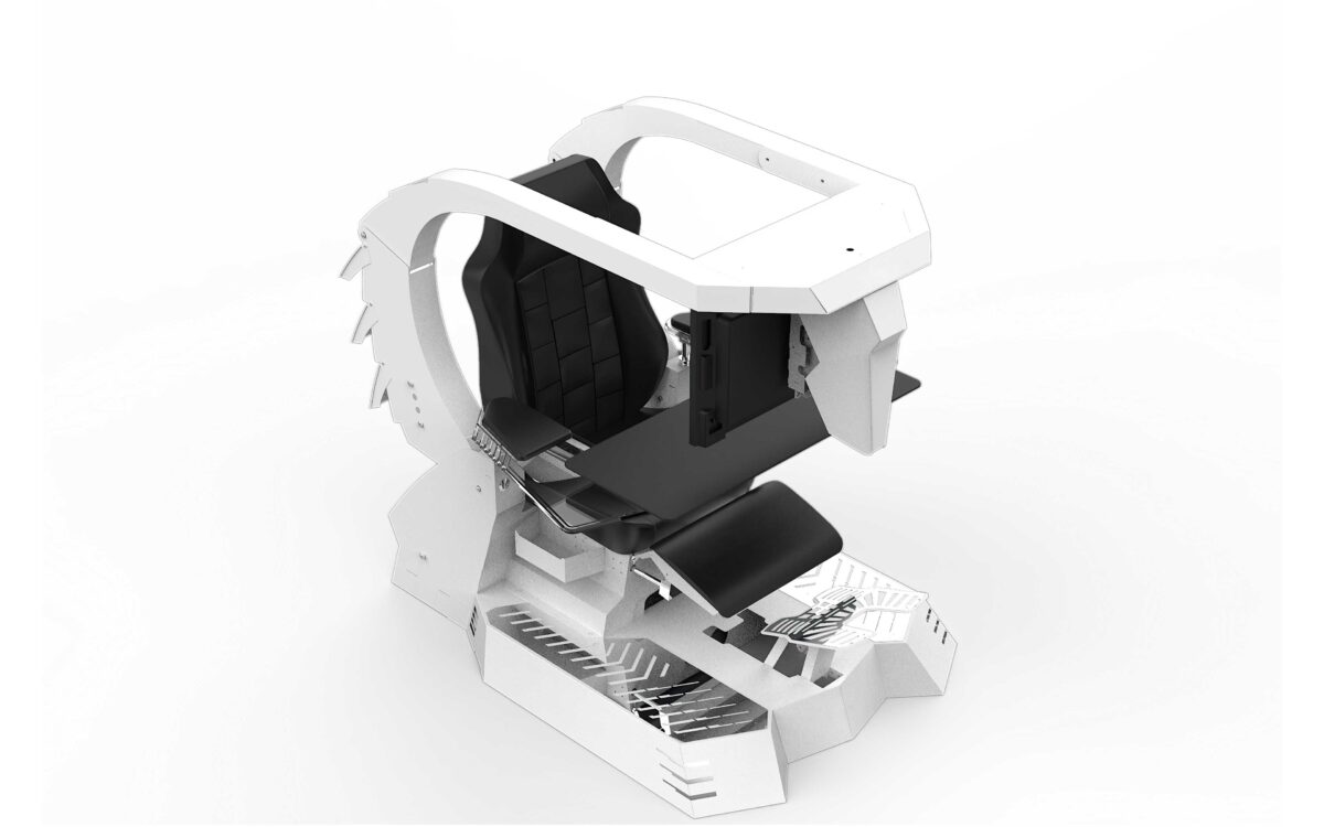 Talon Space Working And Gaming Station | All In One Working and Gaming Chair - Image 43