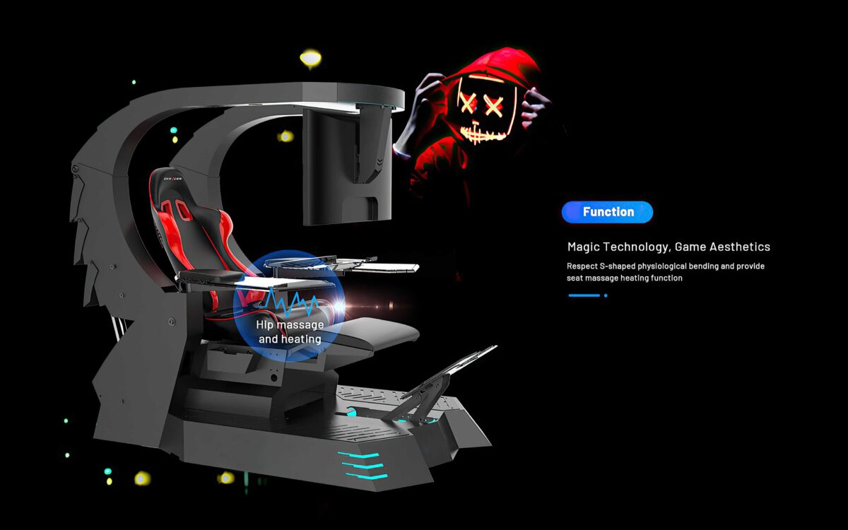 Talon Space Working And Gaming Station | All In One Working and Gaming Chair - Image 2