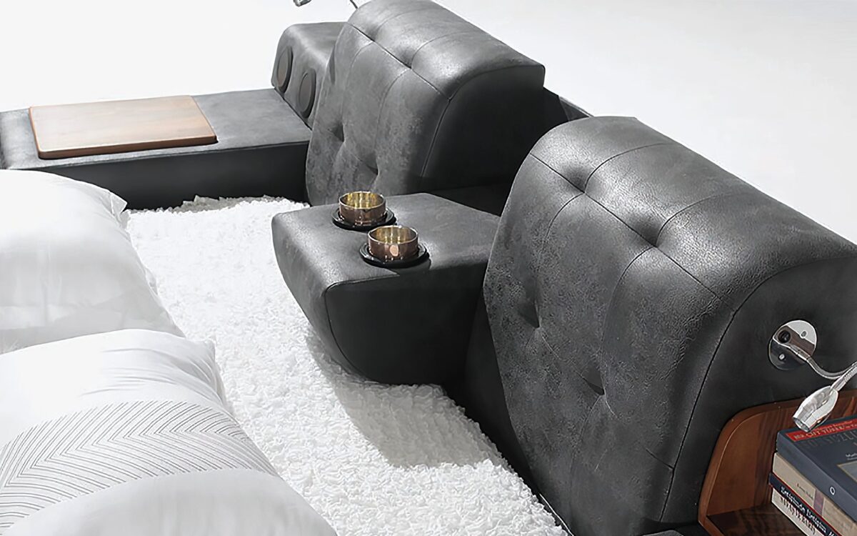 Maysun All in One Smart Bed With Massage Lounge Chaise - Image 5