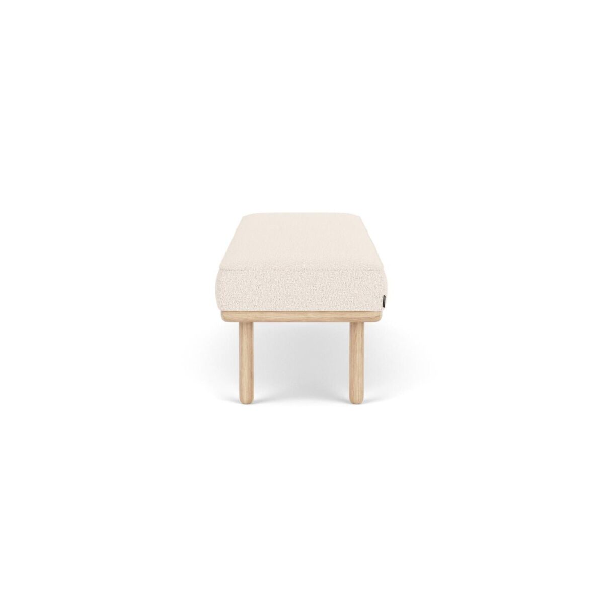 Randi Bench Maya Cream Oak Soap Legs - Image 5