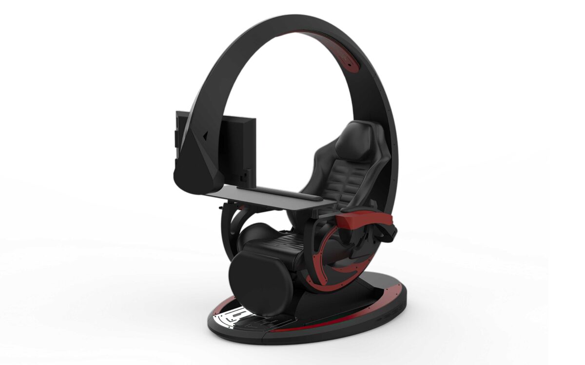 SHIN SMART WORKING AND GAMING DESK WITH RECLINER CHAIR | GAMING STATION - Image 2