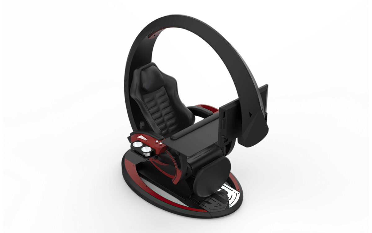 SHIN SMART WORKING AND GAMING DESK WITH RECLINER CHAIR | GAMING STATION - Image 29