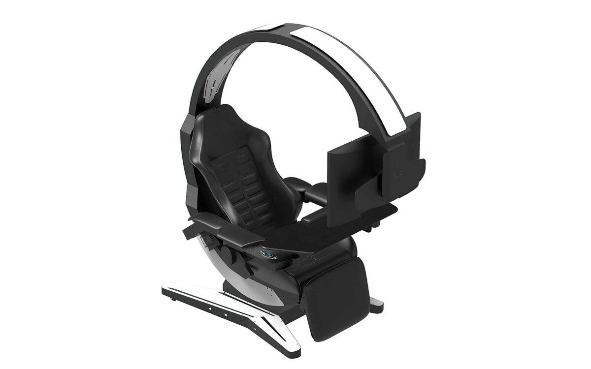 HAMISH ULTIMATE WORKING AND GAMING COMPUTER DESK WITH RECLINER - Image 22