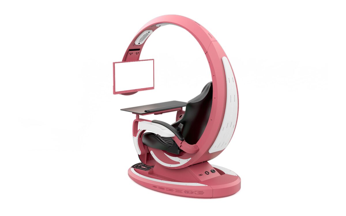 SHIN SMART WORKING AND GAMING DESK WITH RECLINER CHAIR | GAMING STATION - Image 16