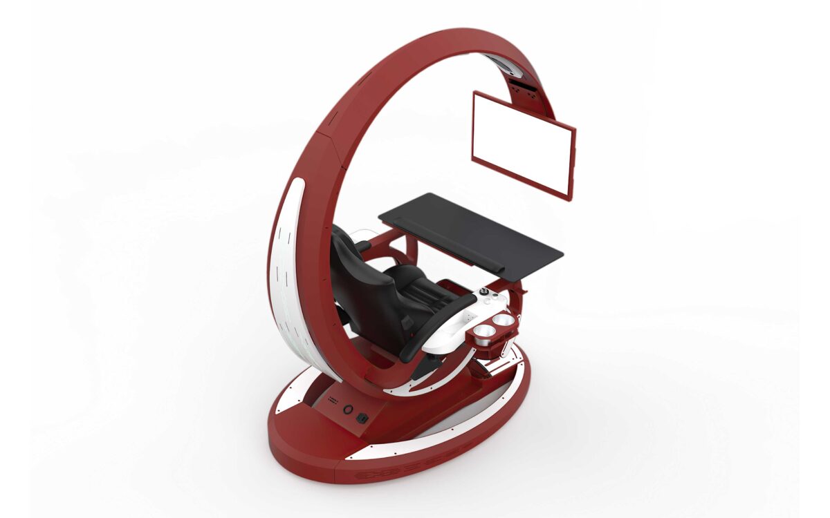 SHIN SMART WORKING AND GAMING DESK WITH RECLINER CHAIR | GAMING STATION - Image 34
