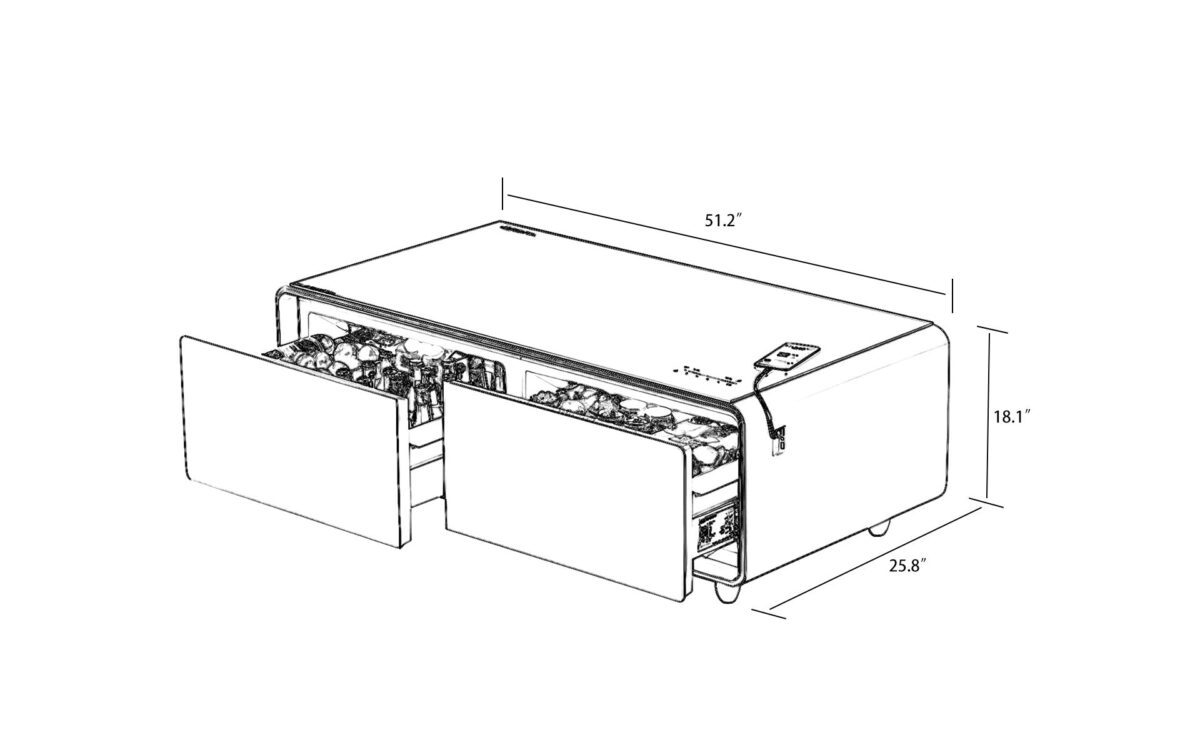 Steinfield Cyber Table | Smart Coffee Table - Image 12