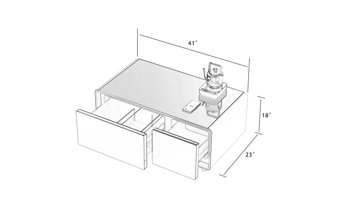Steinfield Cyber Table Mini |  Smart Coffee Table - Image 8