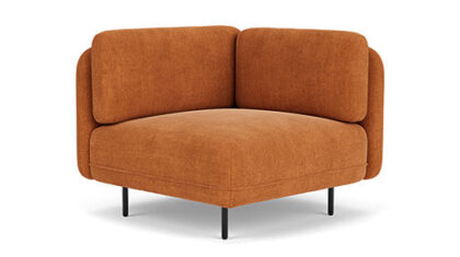 Ellis 1 Seater. Corner. Danny Amber