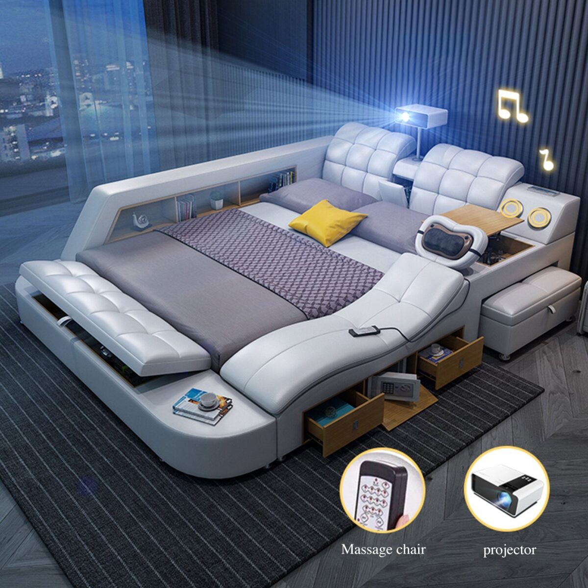 Sophia Tech Smart Ultimate Bed | All In One Bed - Image 6