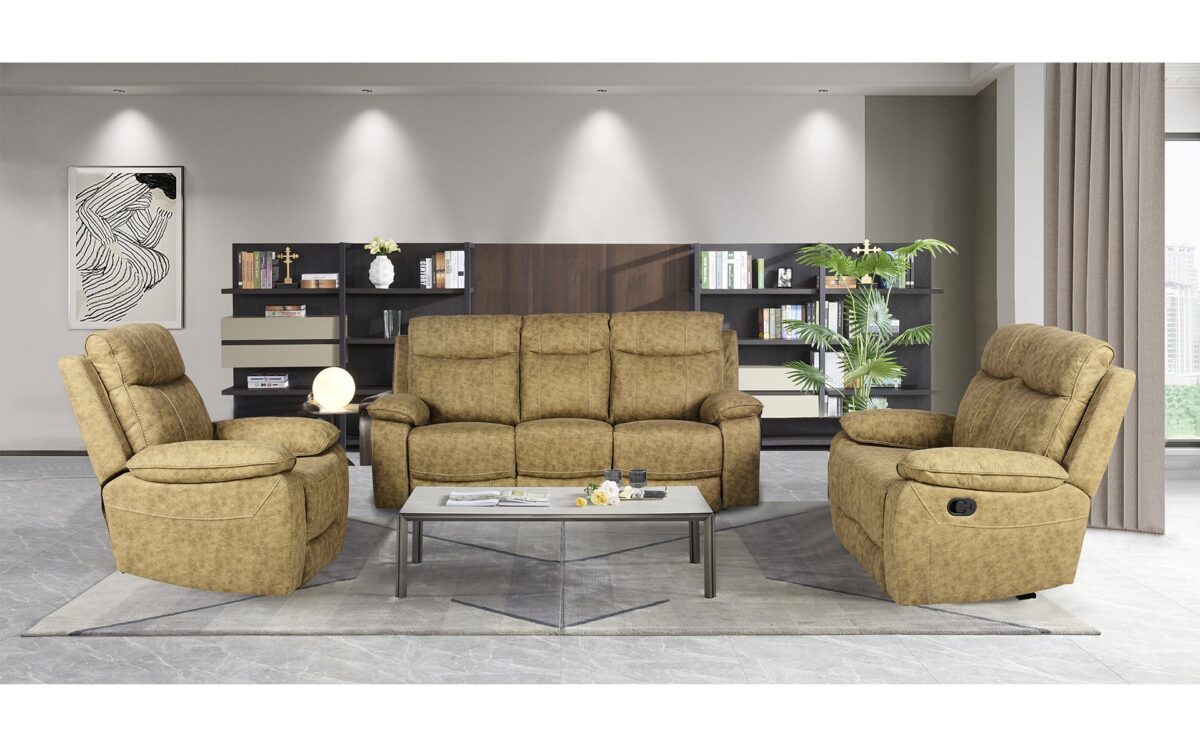 Flexo Manual Reclining Sofa Set - Image 11