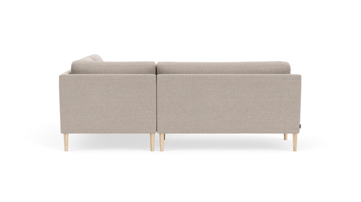 Astha. Open Corner Right Couch. Agnes Brown - Image 4