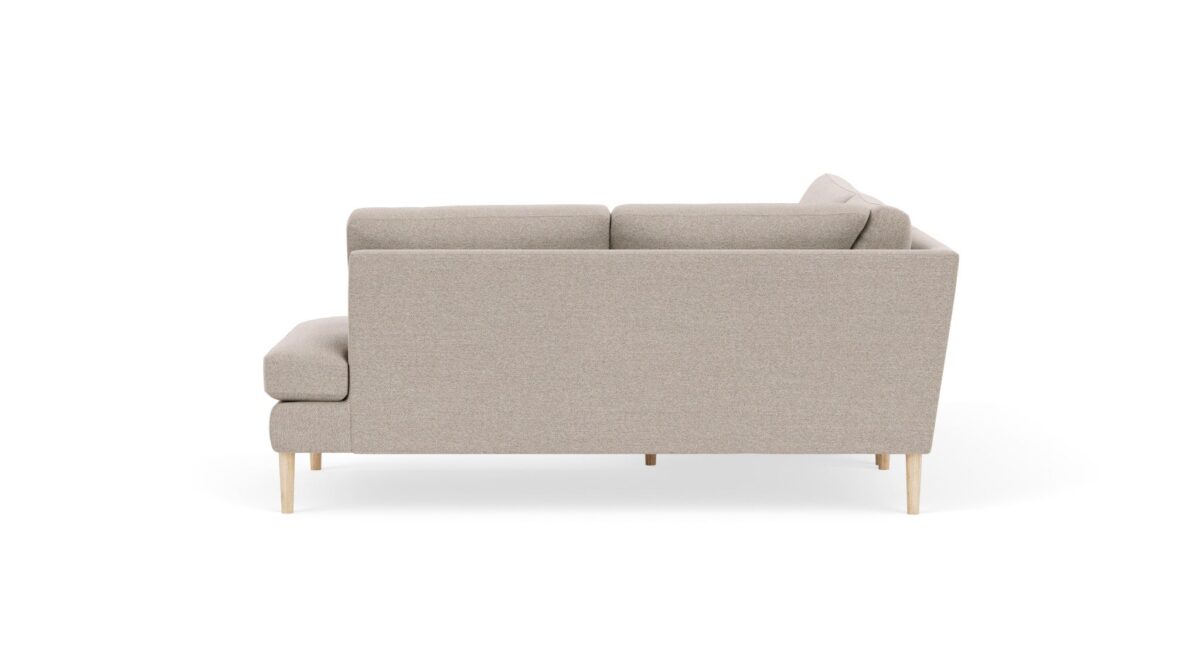 Astha. Open Corner Right Couch. Agnes Brown - Image 5